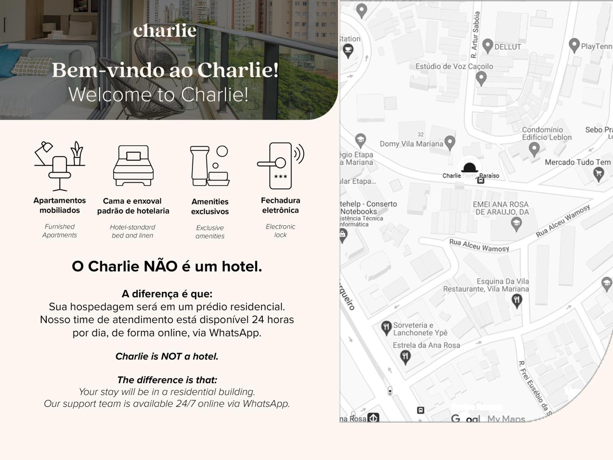 Charlie Domy Paraiso São Paulo Exterior photo